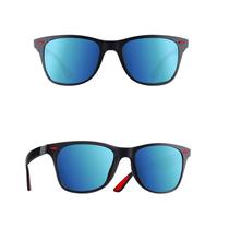 Óculos De Sol Quadrado Lente Polarizada UV Com Anti Reflexo