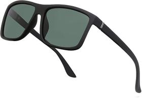 Óculos De Sol Quadrado Lentes com Proteção Uv400 Moderno - Vinkin