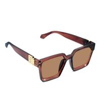 Óculos De Sol Quadrado Millionarie Masculino Feminino Uv400 Envio Imediato Acompanha Case