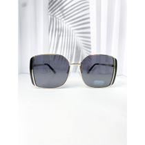Óculos de sol quadrado moldura dourada tendência de moda retrô código 31-ZB097