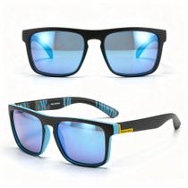 Óculos De Sol Quadrado Retrô Unissex Uv400 Praia