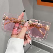 Óculos De Sol Quadrados De Luxo Antirreflexo Em Cores Candy Para Mulheres, Moda Casual Para Praia,