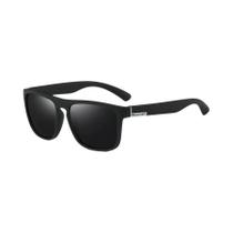 Óculos de Sol Quadrados Polarizados Vintage UV400 - Unissex - Marca de Luxo