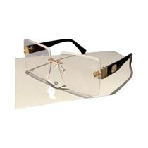 Óculos de Sol Quadrados Sem Aro - Multicoloridos e Grandes - Para Mulheres Óculos de Sol Quadrados Sem Aro - Multicoloridos e Grandes - Para Mulheres