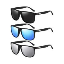 Óculos De Sol Quadrados Vintage De Luxo Unissex UV400 Óculos De Designer Para Dirigir E Pescar