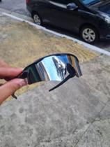 Oculos de Sol Radar Ev Prata Espelhado Juliet Mandrak Vilão Ciclista