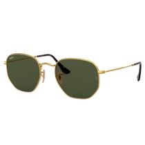 Óculos de Sol Ray-Ban 0Rb3548Nl 001 Hexagonal - 54 Dourado