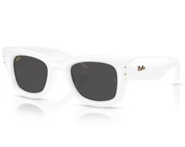Óculos De Sol Ray Ban Aap Rocky Wayfarer Puffer Branco RB4940 67187-47 Óculos De Sol Ray Ban Aap Rocky Wayfarer Puffer Branco RB4940 67187-47
