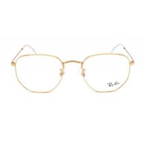 Óculos de Sol Ray-Ban Aviador Rose Gold Brilho 51mm