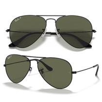 Óculos De Sol Ray Ban Aviator Classic Polarizado RB3025 Tamanho 58 Óculos De Sol Ray Ban Aviator Classic Polarizado RB3025 Tamanho 58