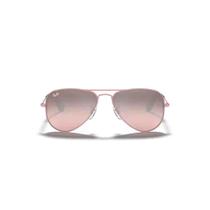 Óculos de Sol Ray Ban Aviator Infantil Rosa 0RJ9506S2117E52