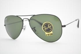 óculos de sol Ray Ban aviator large mod rb3025L L2823 tamanho 58