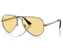 Óculos De Sol Ray Ban Aviator Max Chumbo Amarelo RB3925 004R6-58
