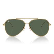 Óculos de Sol Ray-Ban Aviator Reverse Dourado 0RBR0101S 001