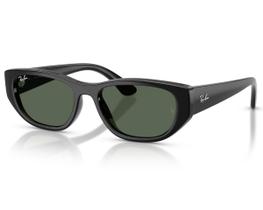 Óculos De Sol Ray Ban Bio Based Preto Verde RB4476L 667771-53 Óculos De Sol Ray Ban Bio Based Preto Verde RB4476L 667771-53