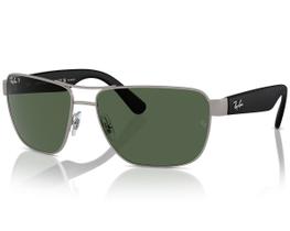 Óculos De Sol Ray Ban Brushed Gunmetal Polarizado RB3745L 041/9A-63