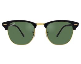 Óculos De Sol Ray Ban Clubmaster Classic Polarizado RB3016 901/58-51 Óculos De Sol Ray Ban Clubmaster Classic Polarizado RB3016 901/58-51