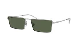 Óculos De Sol Ray-Ban Emy Rb3741 003 9A Prata