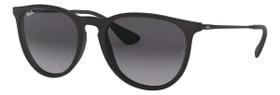 Óculos de Sol Ray-Ban Erika Classic Matte Black / Lente Grey