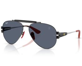 Óculos De Sol Ray Ban Ferrari Preto RB3762M F00987-58 Óculos De Sol Ray Ban Ferrari Preto RB3762M F00987-58