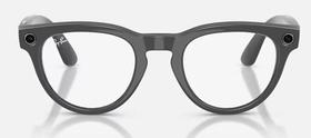 Óculos de Sol Ray-Ban Headliner Meta Shiny Ast Grey RW4013 6702CE50 Óculos de Sol Ray-Ban Headliner Meta Shiny Ast Grey RW4013 6702CE50