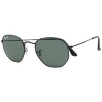 Óculos de Sol Ray-Ban Hexagonal Flat Lenses RB3548-NL Preto 002/58