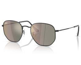 Óculos De Sol Ray Ban Hexagonal Flat Preto RB3548N 00239-51 Óculos De Sol Ray Ban Hexagonal Flat Preto RB3548N 00239-51
