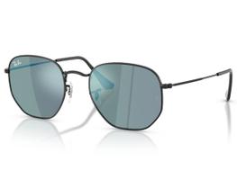 Óculos De Sol Ray Ban Hexagonal Flat Preto RB3548N 0028O-54 Óculos De Sol Ray Ban Hexagonal Flat Preto RB3548N 0028O-54