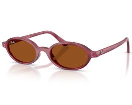 Óculos De Sol Ray Ban Khal Bio Based Violeta RB4472 685773-51 Óculos De Sol Ray Ban Khal Bio Based Violeta RB4472 685773-51
