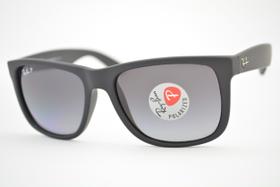 óculos de sol Ray Ban mod rb4165 Justin 622/T3 Polarizado tamanho 55