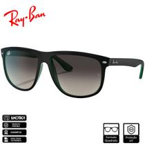 Óculos de Sol Ray-Ban Original Boyfriend Preto Fosco Cinza Degradê - RB4147 656811 60-15