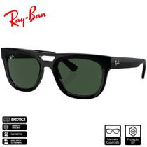 Óculos de Sol Ray-Ban Original Phil Bio-Based Preto Polido Verde Clássico G-15 - RB4426 667771 54