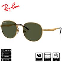 Óculos de Sol Ray-Ban Original RB3727D Ouro Polido Verde Clássico G-15 Polarizado - RB3727D 001/9A 57-19