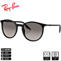Óculos de Sol Ray-Ban OriginalRB2204Preto PolidoCinza ClaroDegradê - RB2204 901/32 54-20