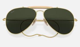 Óculos de Sol Ray Ban Outdoorsman Aviador RB3030 W3402 58-14