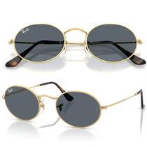 Óculos De Sol Ray Ban Oval Flat Lenses RB3547N Tamanho 51 Óculos De Sol Ray Ban Oval Flat Lenses RB3547N Tamanho 51