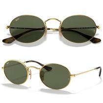 Óculos De Sol Ray Ban Oval Flat Lenses RB3547N Tamanho 51 Óculos De Sol Ray Ban Oval Flat Lenses RB3547N Tamanho 51