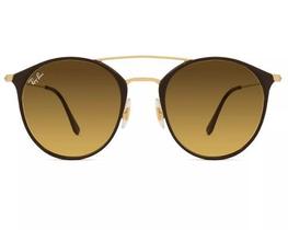 Óculos De Sol Ray-Ban Rb3546 9009/85 52-20 Marrom e Dourado Óculos De Sol Ray-Ban Rb3546 9009/85 52-20 Marrom e Dourado