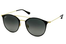 Óculos de sol Ray Ban RB3546L 187/71 - Black On Arista / Light Grey Gradient Dark