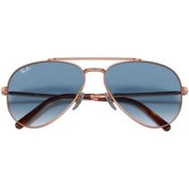 Óculos De Sol Ray ban Rb3625 92023f 58 Aviator Azul Original