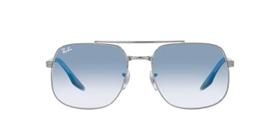 Óculos de Sol Ray-Ban RB3699 004 3F Grafite Lente Azul Degradê Tam 59