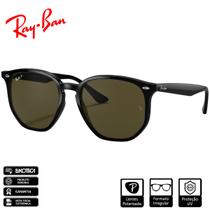 Óculos de Sol Ray-Ban RB4306L Mate Preto Verde Clássico G-15 Polarizado - RB4306L 601/9A 54-19
