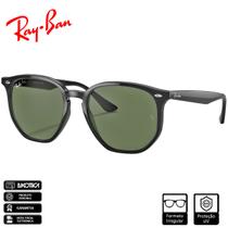Óculos de Sol Ray-Ban RB4306L Preto Polido Verde Clássico G-15 - RB4306L 601/71 54-19