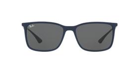Óculos de Sol Ray-Ban RB4359L 619787 Azul Naval Lente Cinza Tam 57