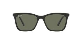 Óculos de Sol Ray-Ban RB4372L 601 9A Preto Lente Verde Escuro G15 Tam 56