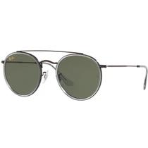 Óculos De Sol Ray-Ban Round Double Bridge RB3647NL 921231 51