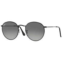 Óculos de sol ray ban round flat lenses 0rb3447nl 002/7153