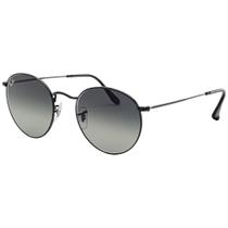 Óculos de Sol Ray-Ban Round Flat Lenses RB3447-NL Preto 002/71 Óculos de Sol Ray-Ban Round Flat Lenses RB3447-NL Preto 002/71