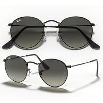 Óculos De Sol Ray Ban Round Flat Lenses RB3447N Tamanho 53