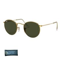 Óculos De Sol Ray Ban Round Metal RB3447 Tamanho 53